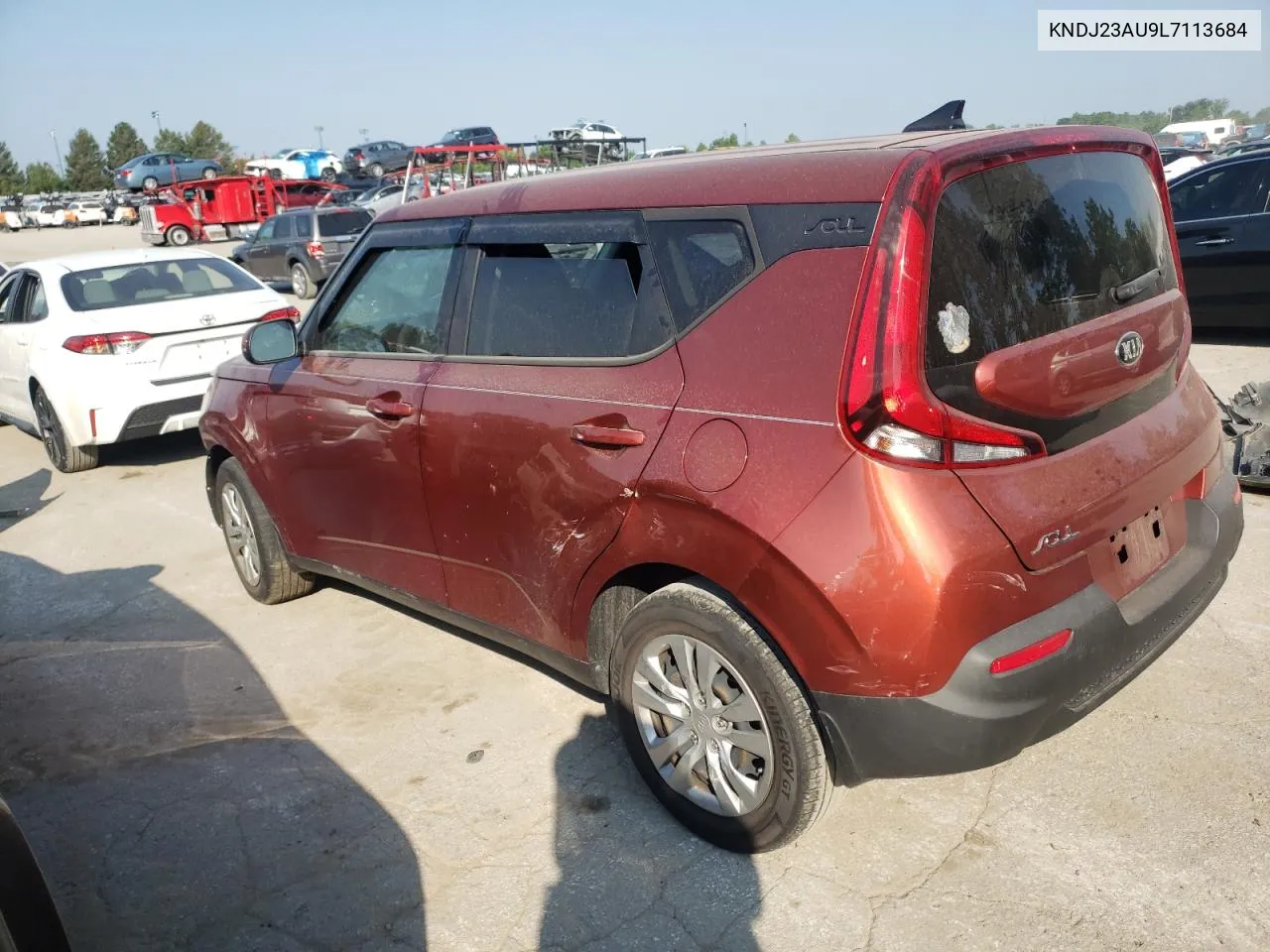 2020 Kia Soul Lx VIN: KNDJ23AU9L7113684 Lot: 66164434