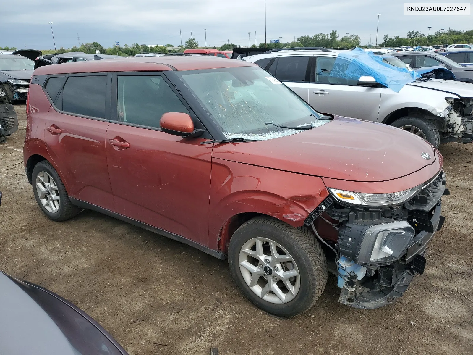 KNDJ23AU0L7027647 2020 Kia Soul Lx