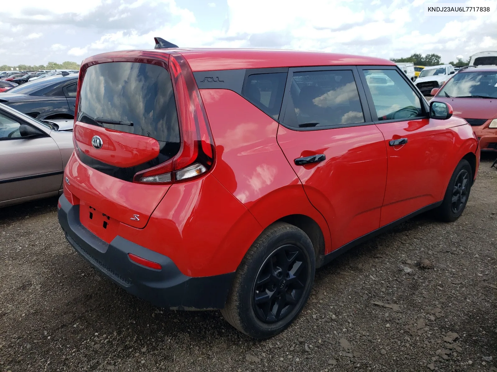 2020 Kia Soul Lx VIN: KNDJ23AU6L7717838 Lot: 66965584