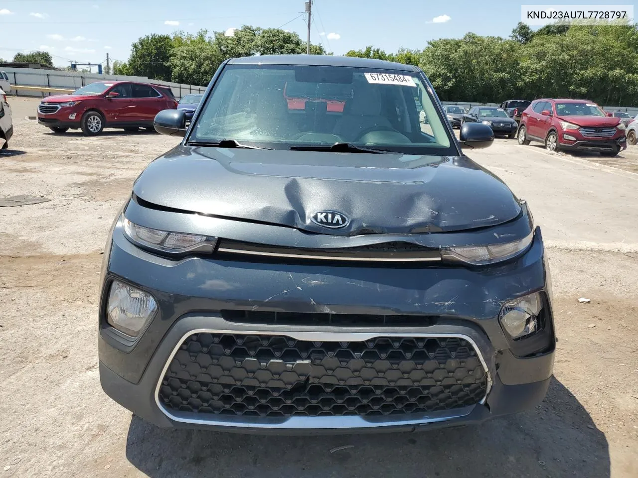 2020 Kia Soul Lx VIN: KNDJ23AU7L7728797 Lot: 67315484