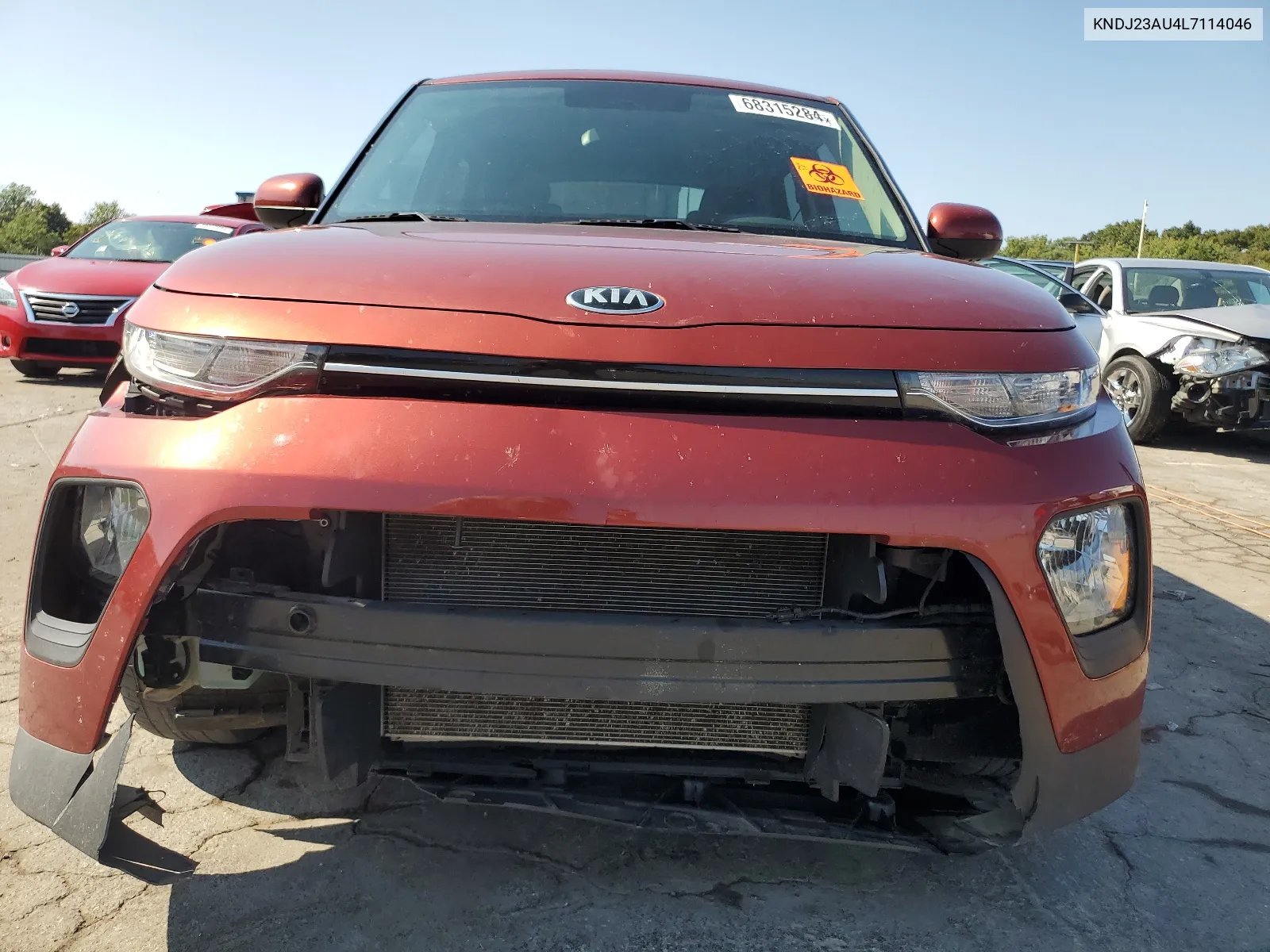 2020 Kia Soul Lx VIN: KNDJ23AU4L7114046 Lot: 68315284