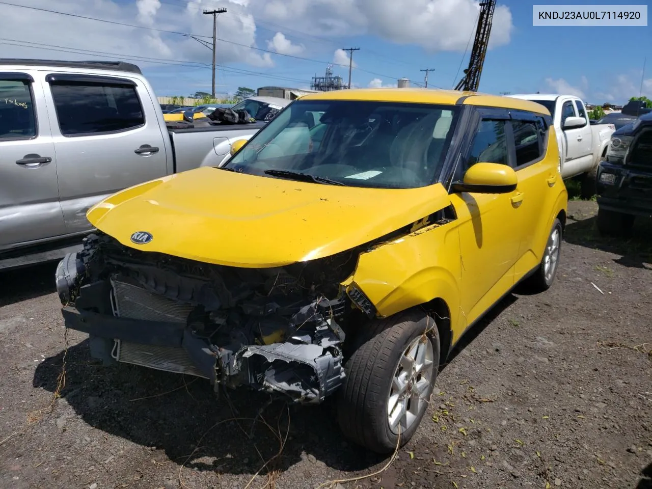 KNDJ23AU0L7114920 2020 Kia Soul Lx