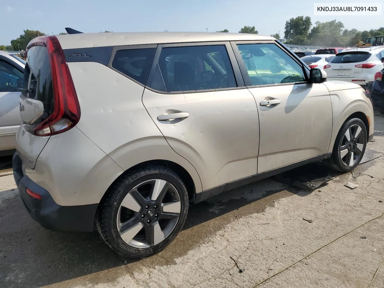 2020 Kia Soul Ex VIN: KNDJ33AU8L7091433 Lot: 69291594