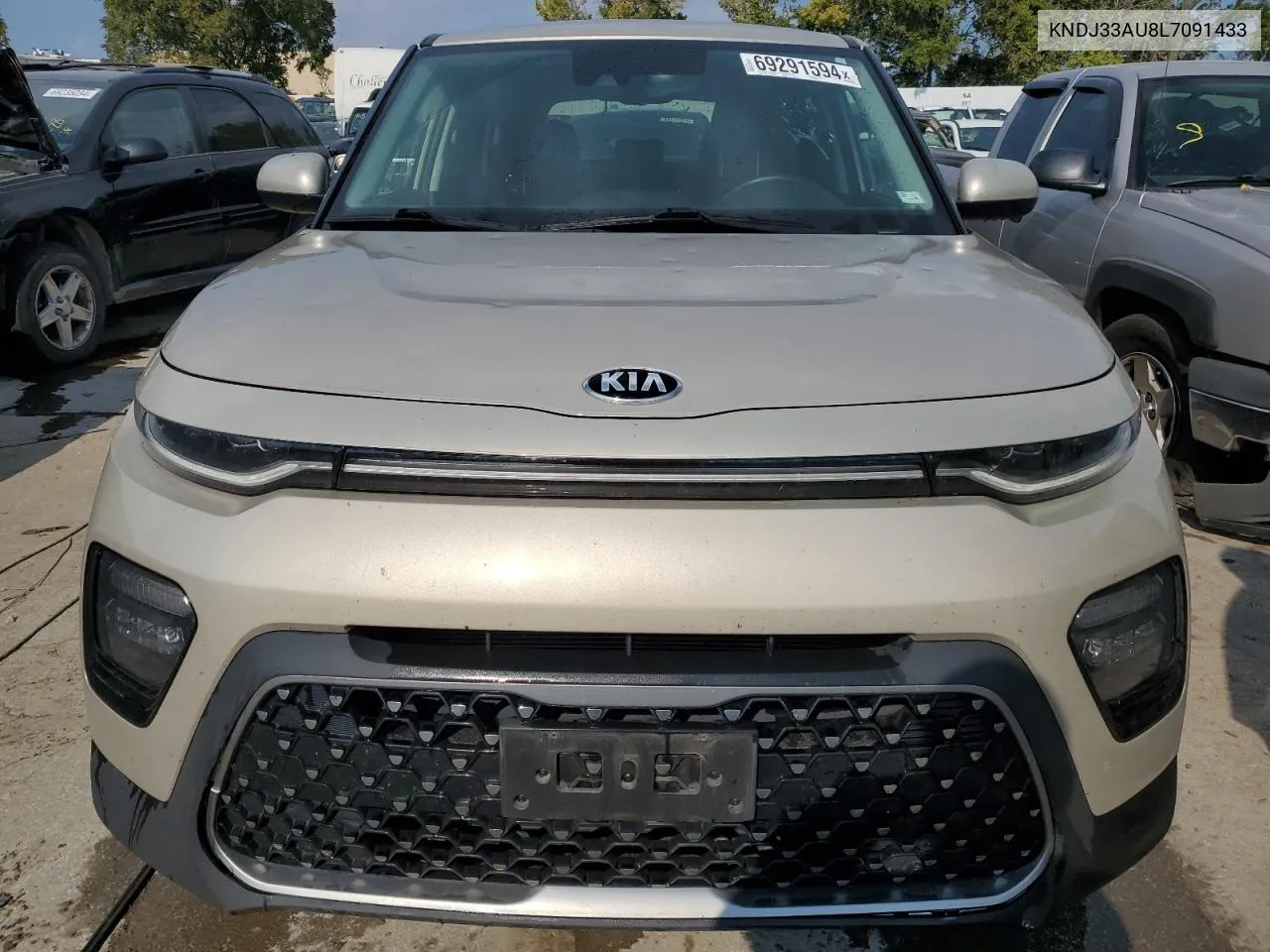 2020 Kia Soul Ex VIN: KNDJ33AU8L7091433 Lot: 69291594