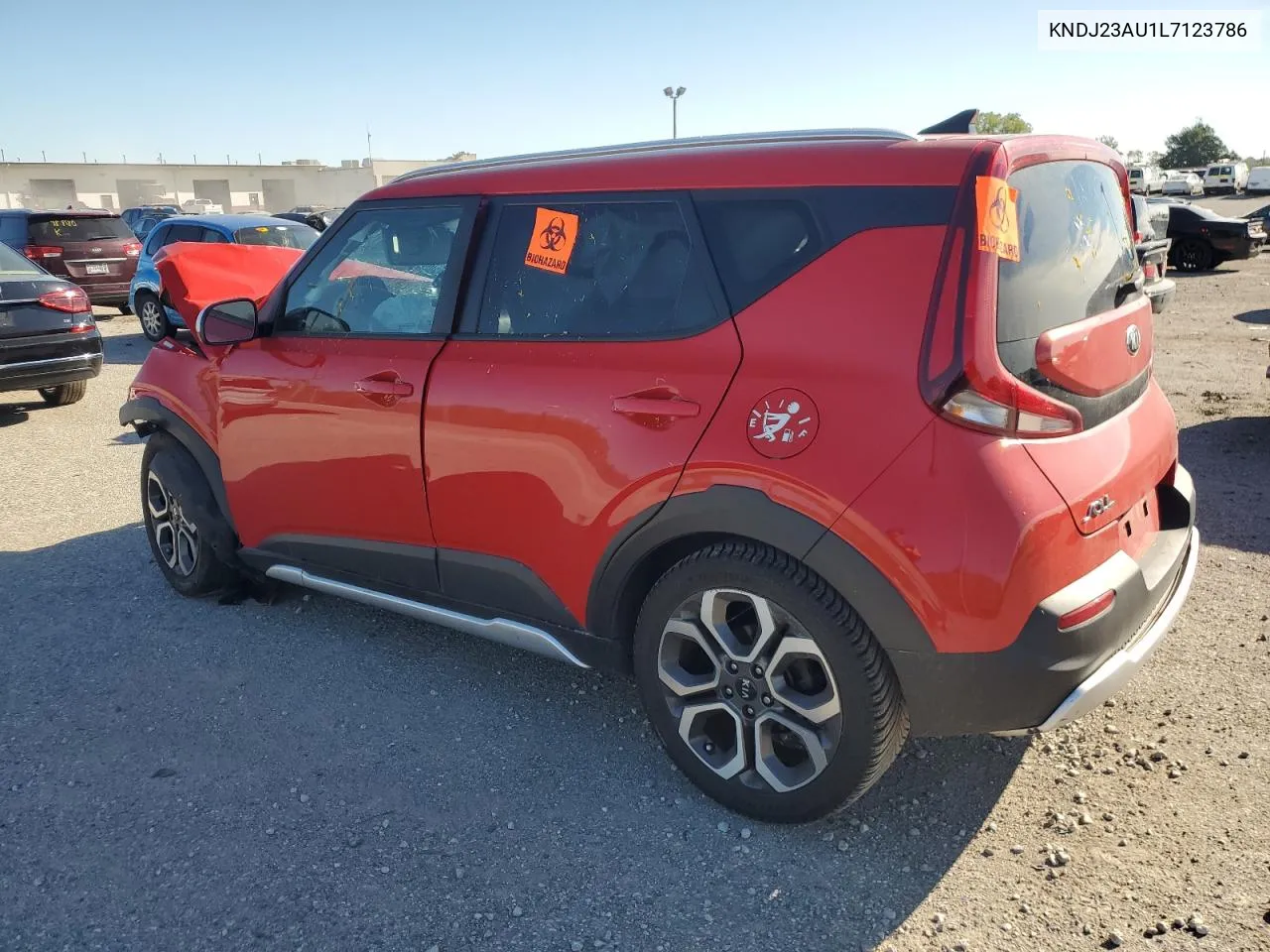 2020 Kia Soul Lx VIN: KNDJ23AU1L7123786 Lot: 70051404