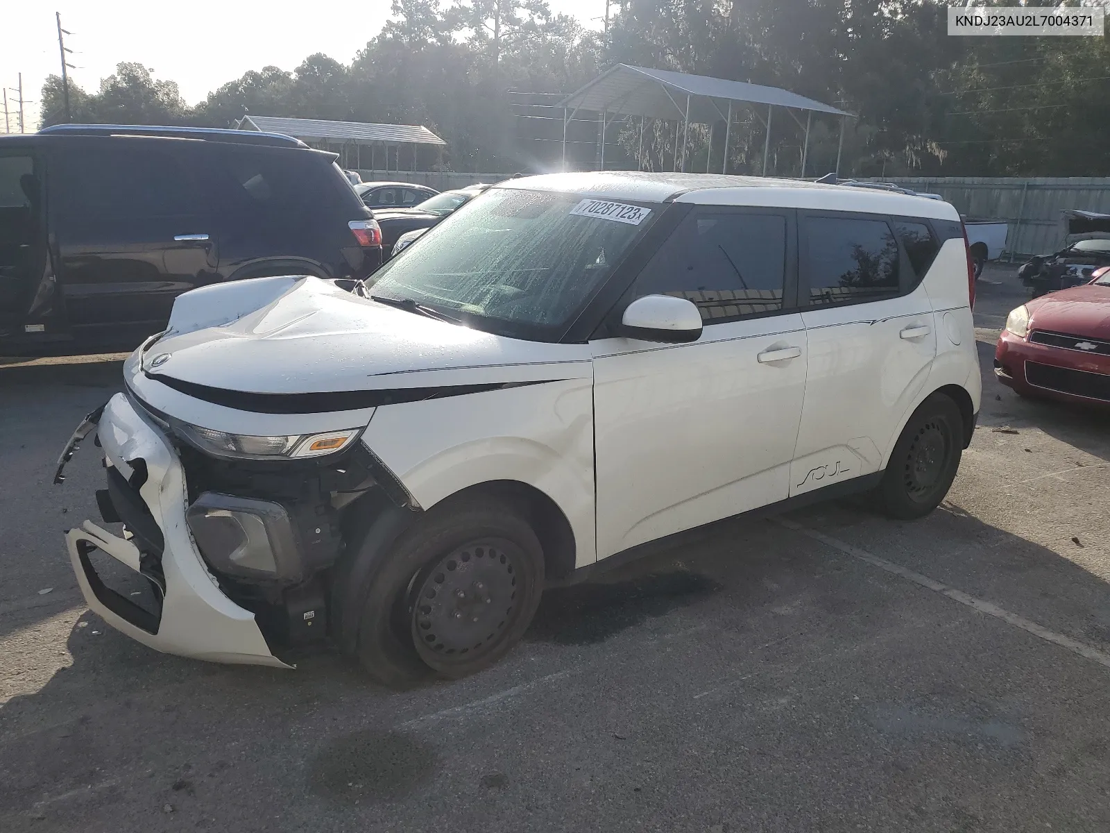 2020 Kia Soul Lx VIN: KNDJ23AU2L7004371 Lot: 70287123