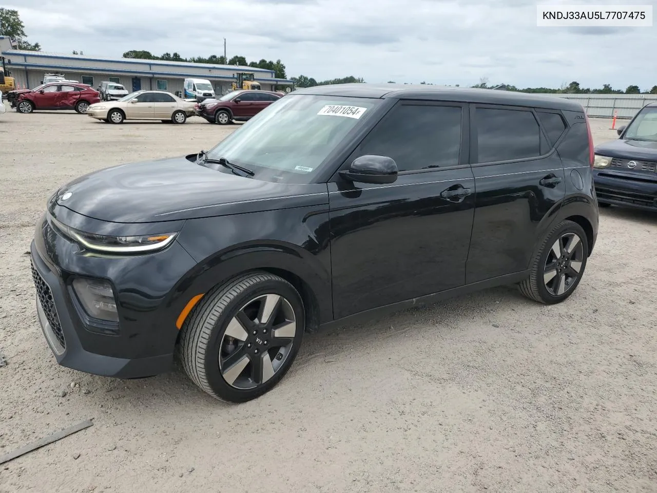 2020 Kia Soul Ex VIN: KNDJ33AU5L7707475 Lot: 70401054