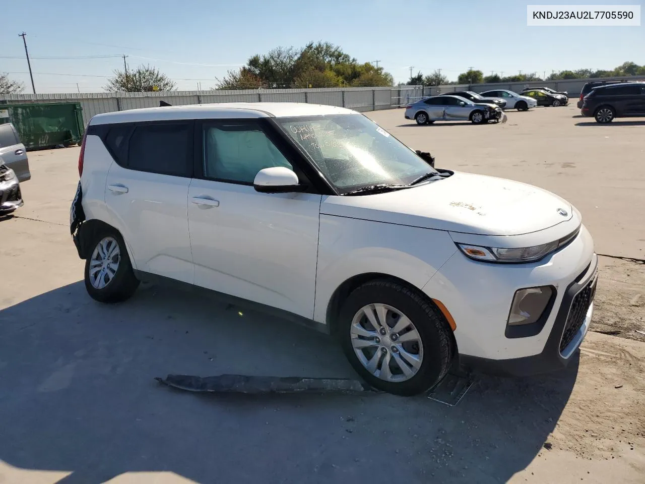 2020 Kia Soul Lx VIN: KNDJ23AU2L7705590 Lot: 70564094