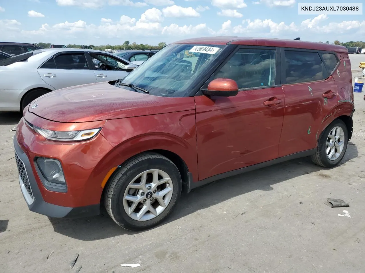 2020 Kia Soul Lx VIN: KNDJ23AUXL7030488 Lot: 70609404