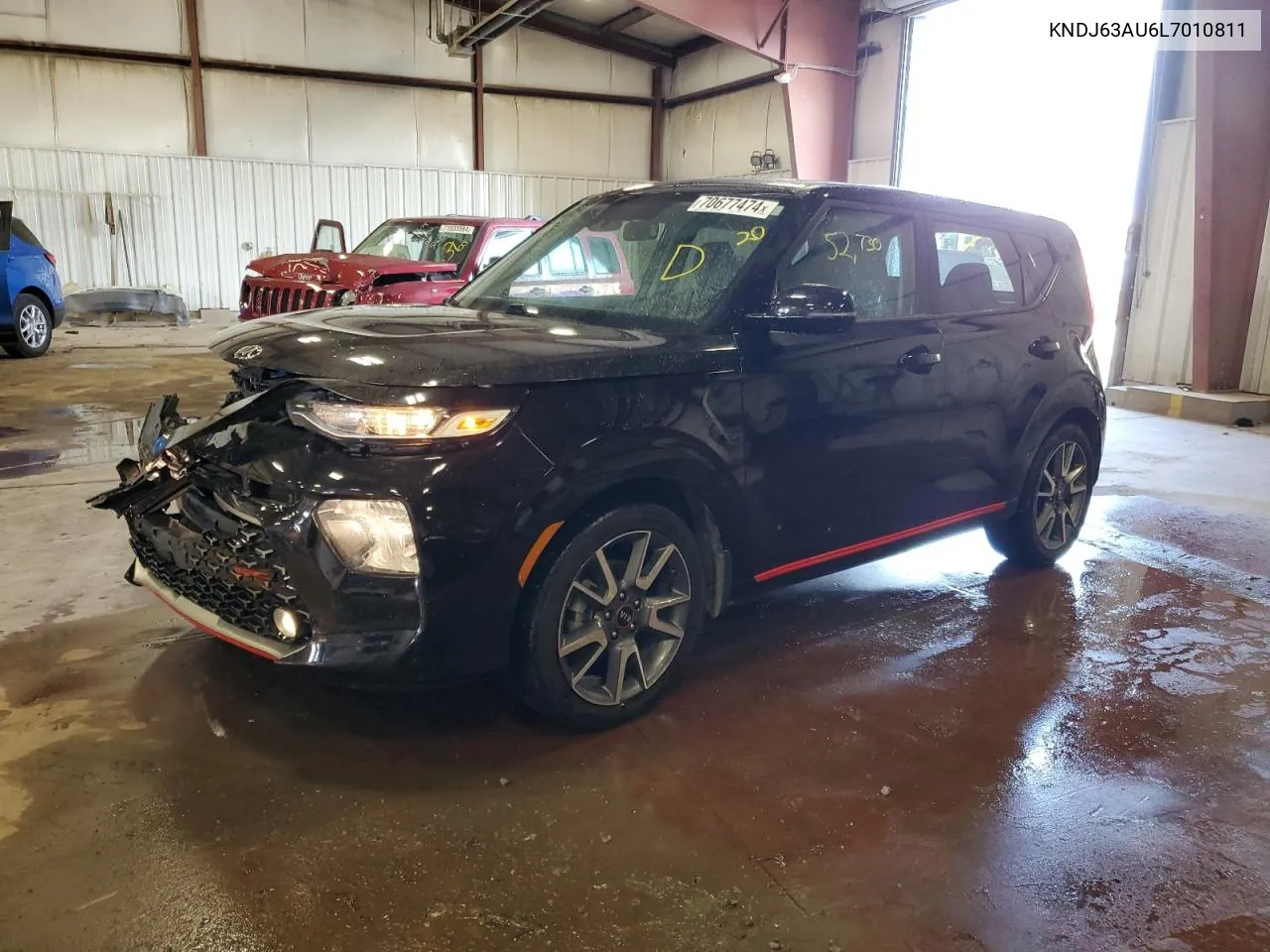 2020 Kia Soul Gt Line VIN: KNDJ63AU6L7010811 Lot: 70677474