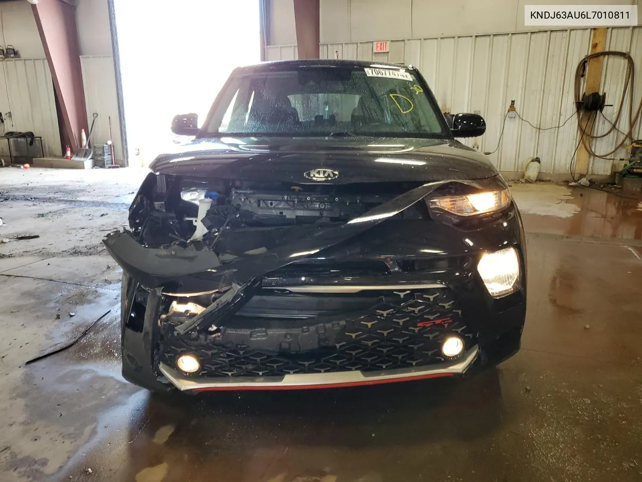 2020 Kia Soul Gt Line VIN: KNDJ63AU6L7010811 Lot: 70677474