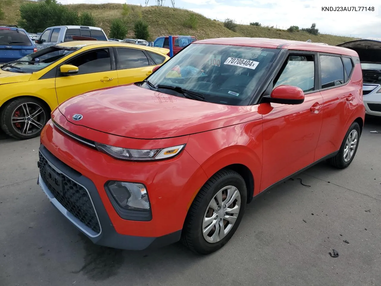 2020 Kia Soul Lx VIN: KNDJ23AU7L77148 Lot: 70708404