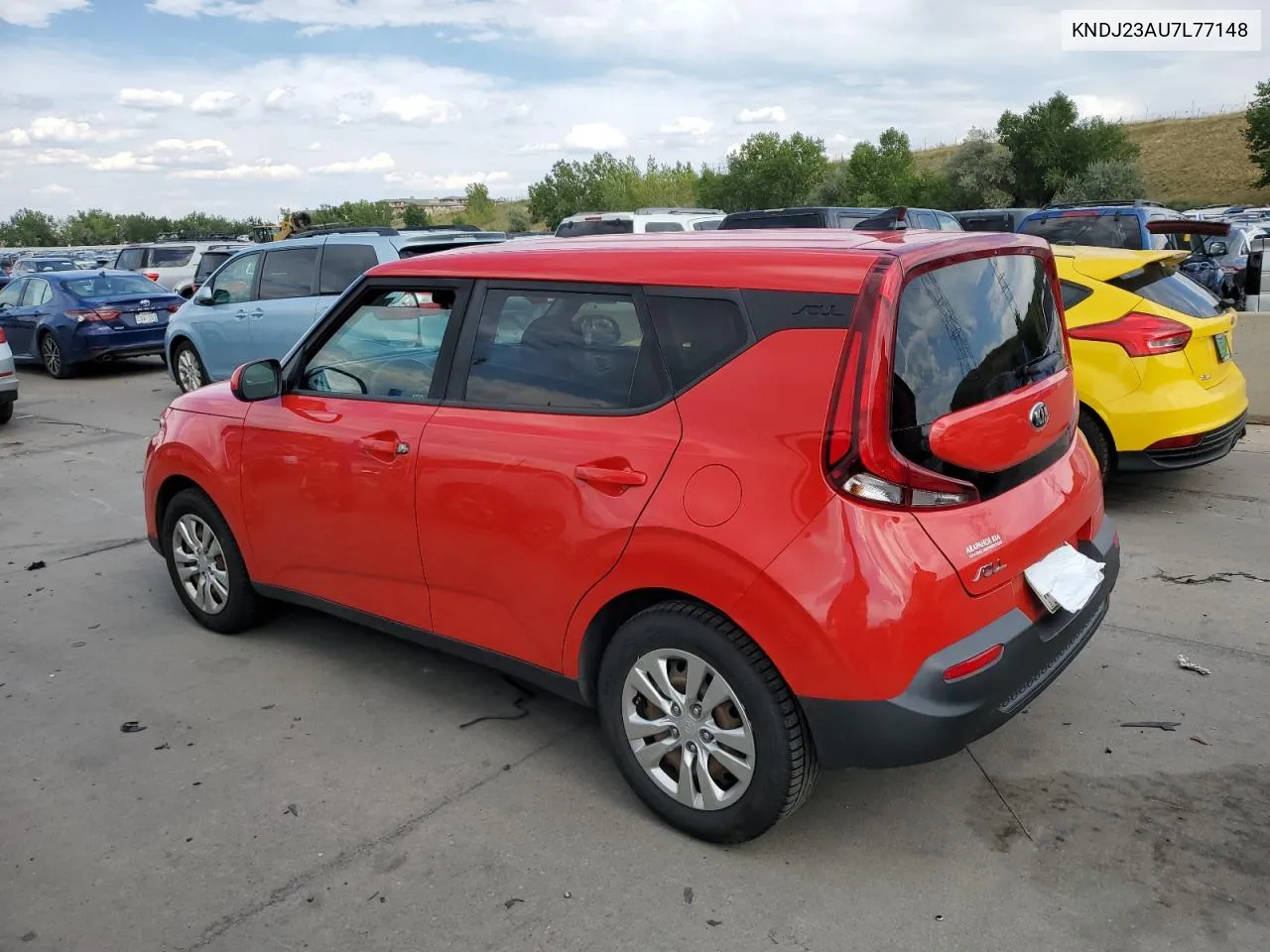 2020 Kia Soul Lx VIN: KNDJ23AU7L77148 Lot: 70708404