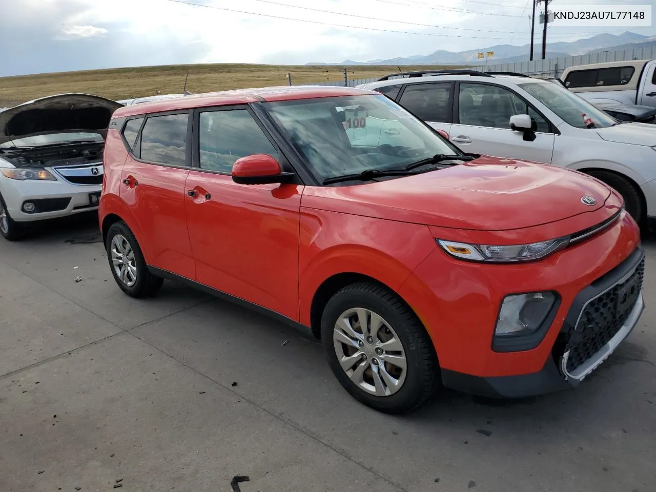 2020 Kia Soul Lx VIN: KNDJ23AU7L77148 Lot: 70708404