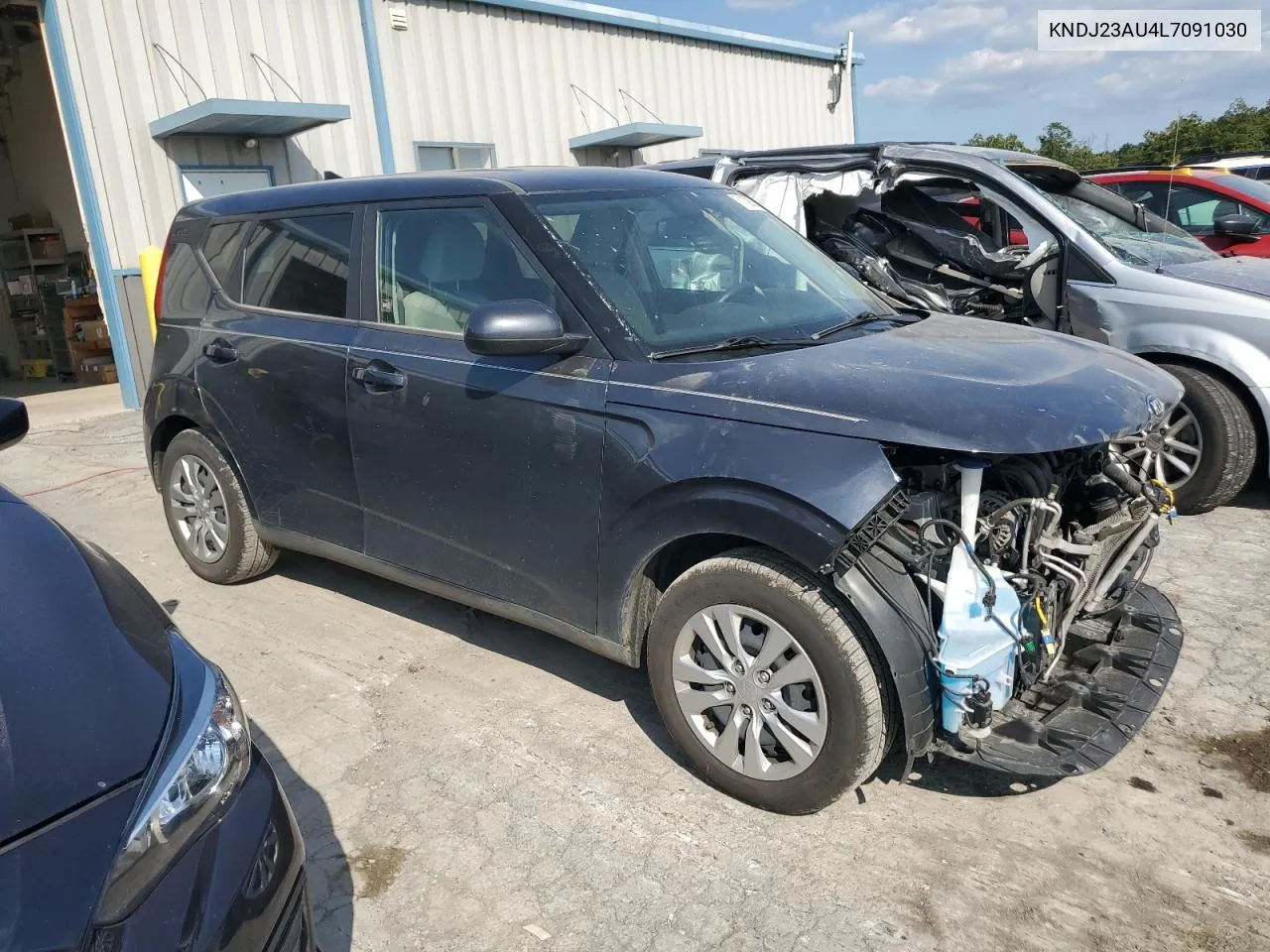 2020 Kia Soul Lx VIN: KNDJ23AU4L7091030 Lot: 71129634