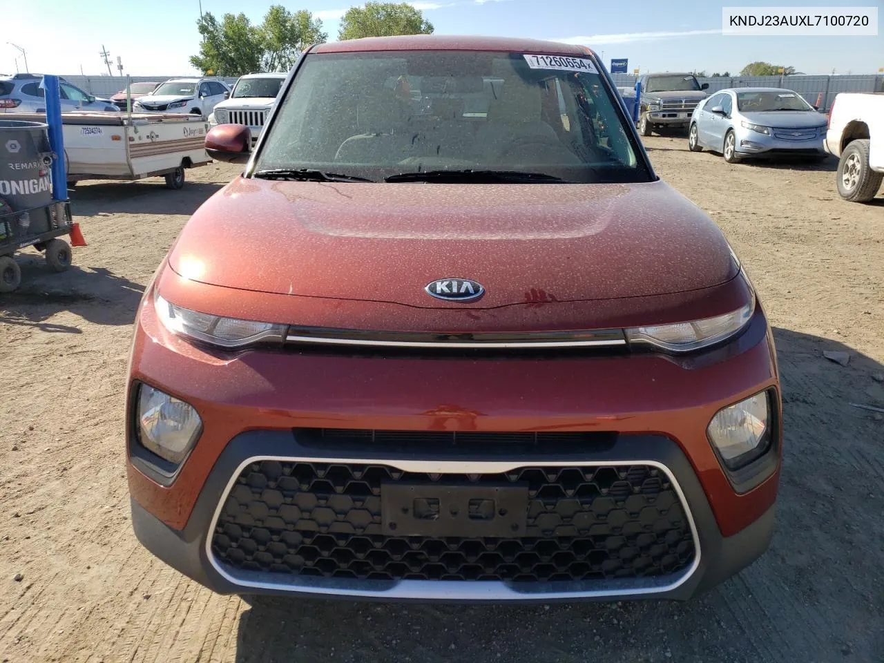 2020 Kia Soul Lx VIN: KNDJ23AUXL7100720 Lot: 71260654