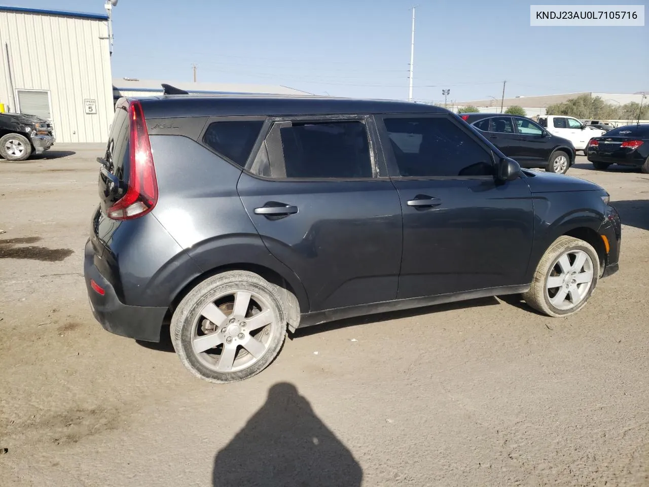 2020 Kia Soul Lx VIN: KNDJ23AU0L7105716 Lot: 71382874