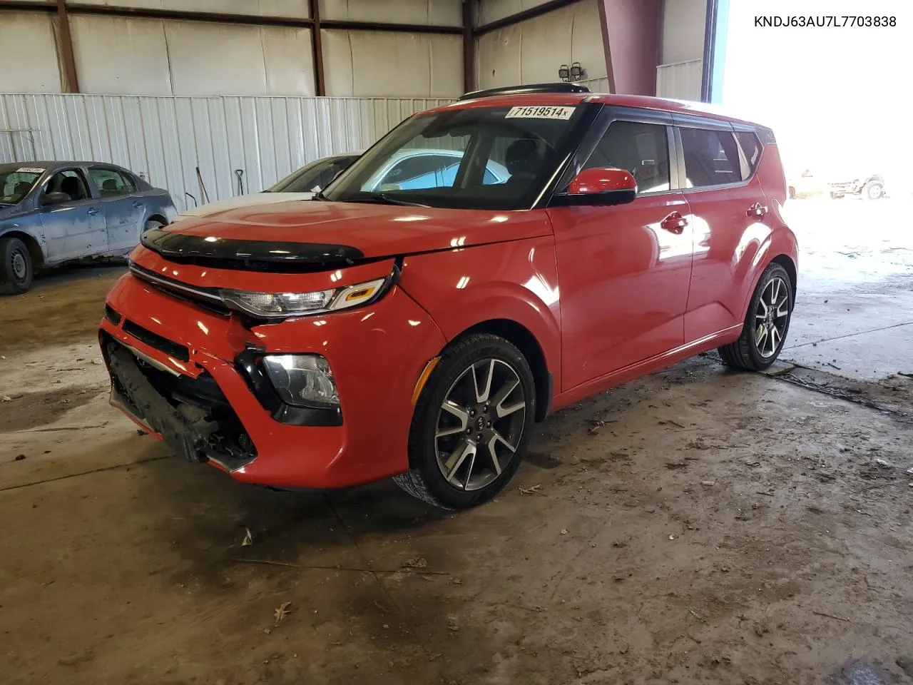 2020 Kia Soul Gt Line VIN: KNDJ63AU7L7703838 Lot: 71519514