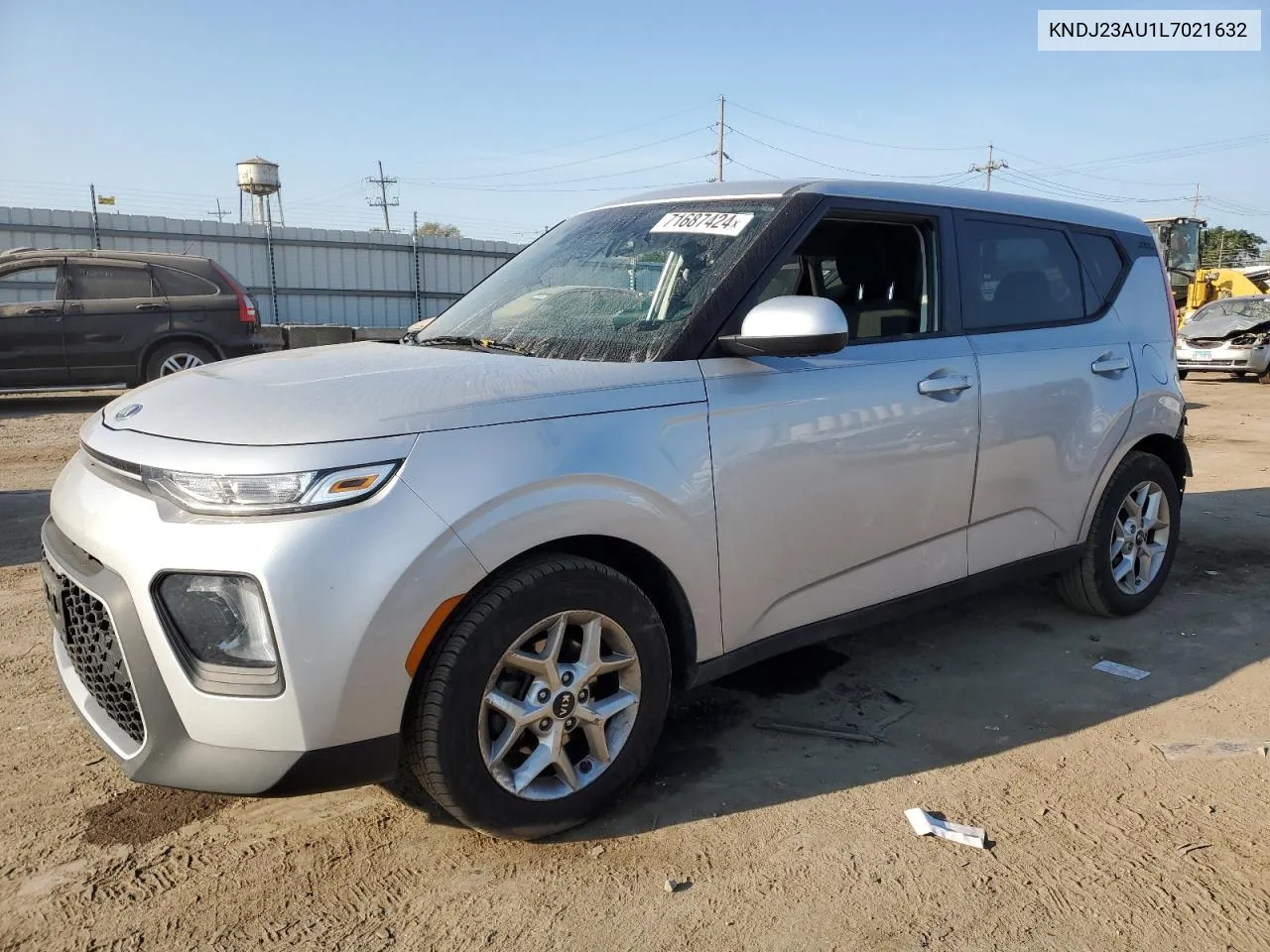 2020 Kia Soul Lx VIN: KNDJ23AU1L7021632 Lot: 71687424