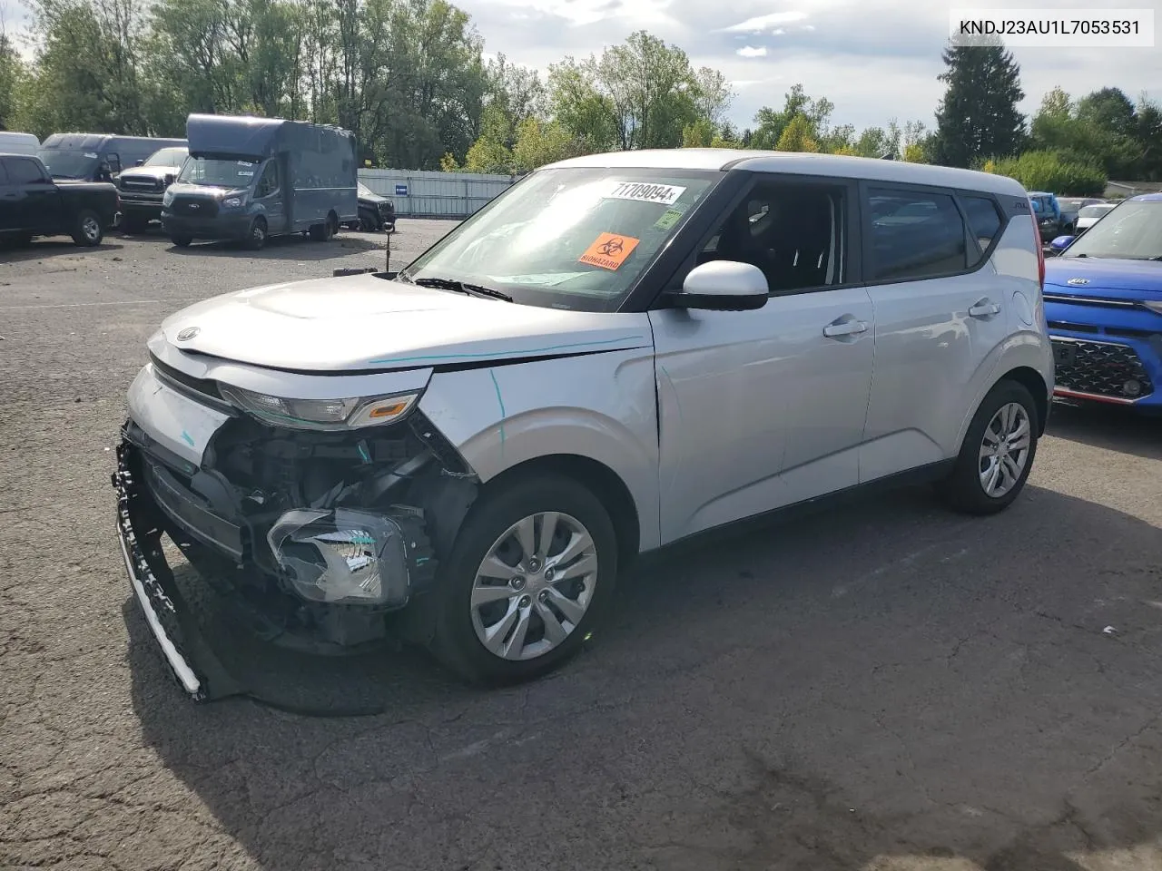 2020 Kia Soul Lx VIN: KNDJ23AU1L7053531 Lot: 71709094