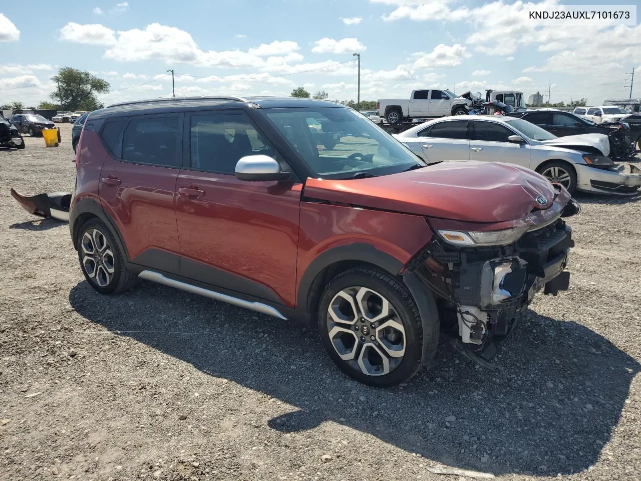 2020 Kia Soul Lx VIN: KNDJ23AUXL7101673 Lot: 71944524