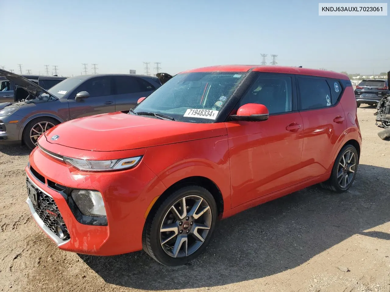 2020 Kia Soul Gt Line VIN: KNDJ63AUXL7023061 Lot: 71948334