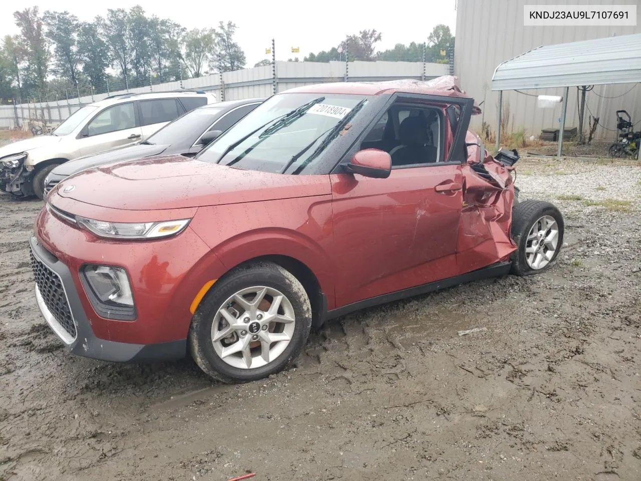 2020 Kia Soul Lx VIN: KNDJ23AU9L7107691 Lot: 72018904