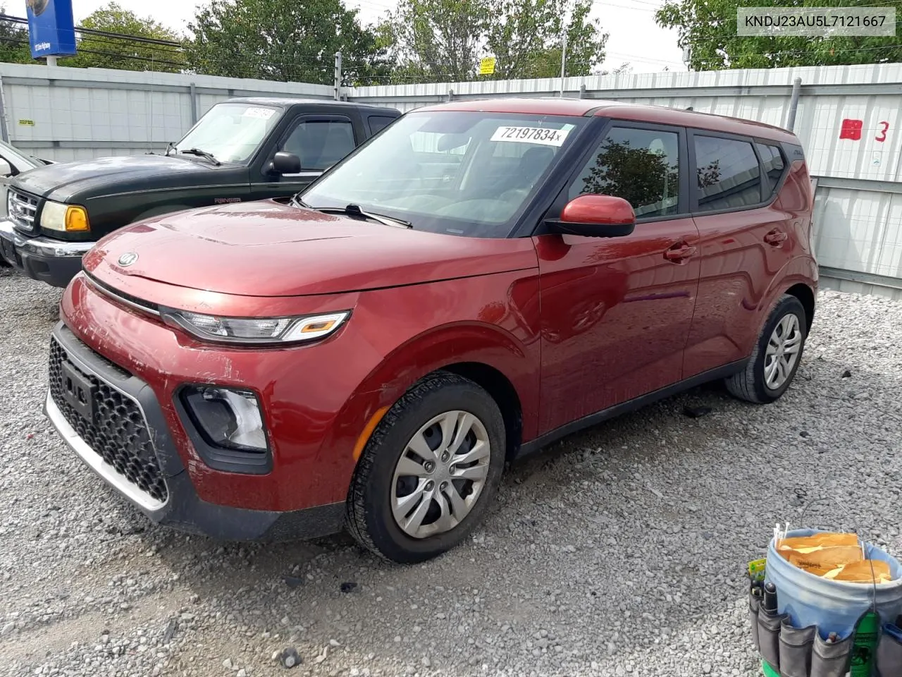 2020 Kia Soul Lx VIN: KNDJ23AU5L7121667 Lot: 72197834