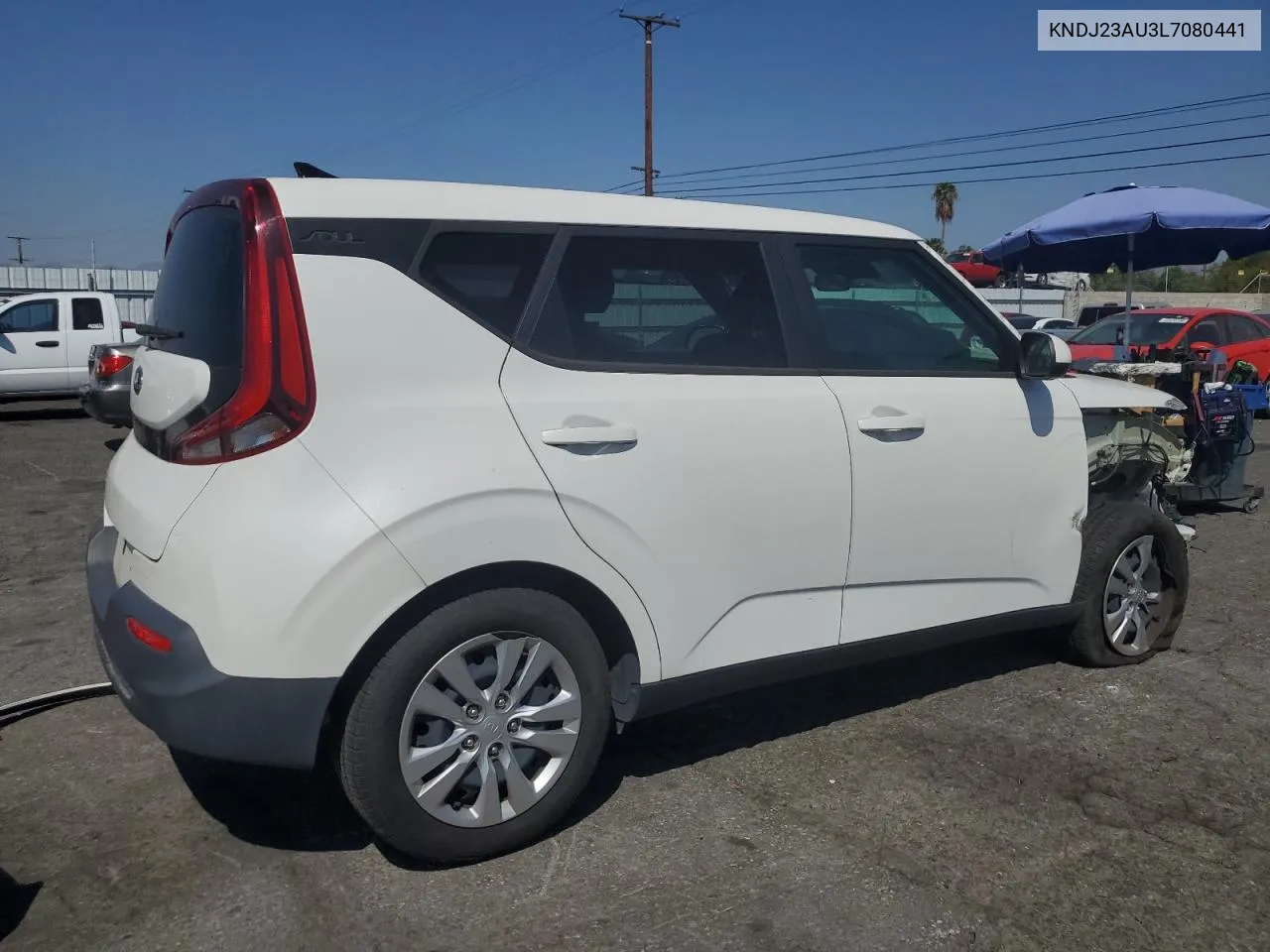 2020 Kia Soul Lx VIN: KNDJ23AU3L7080441 Lot: 72634614