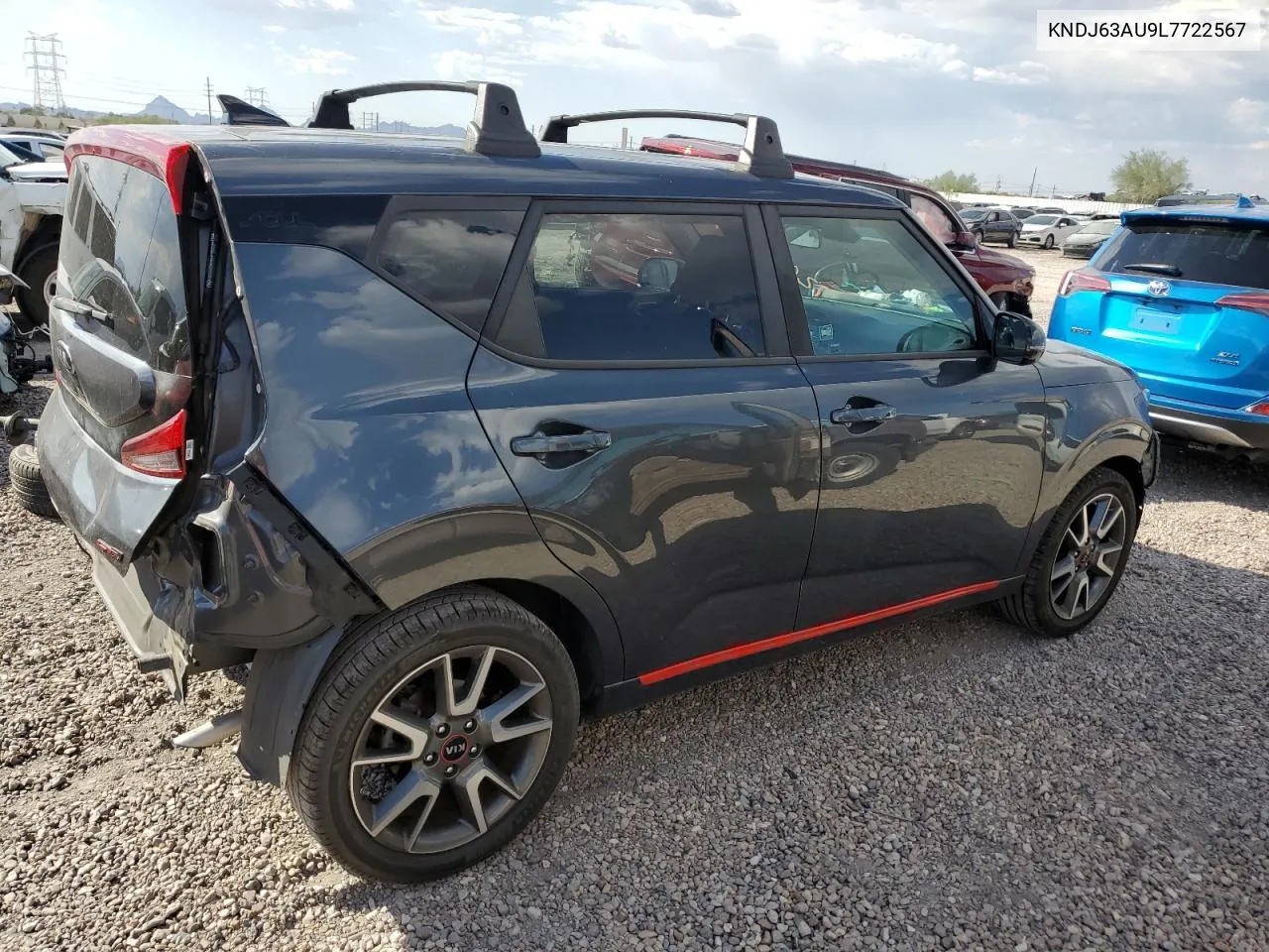 2020 Kia Soul Gt Line VIN: KNDJ63AU9L7722567 Lot: 72676784