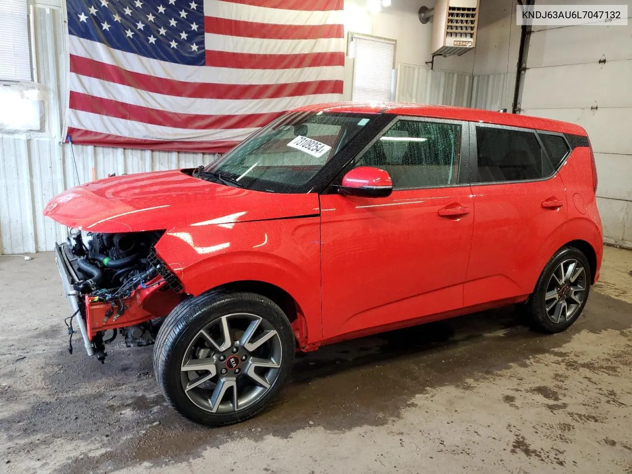 2020 Kia Soul Gt Line VIN: KNDJ63AU6L7047132 Lot: 73109254