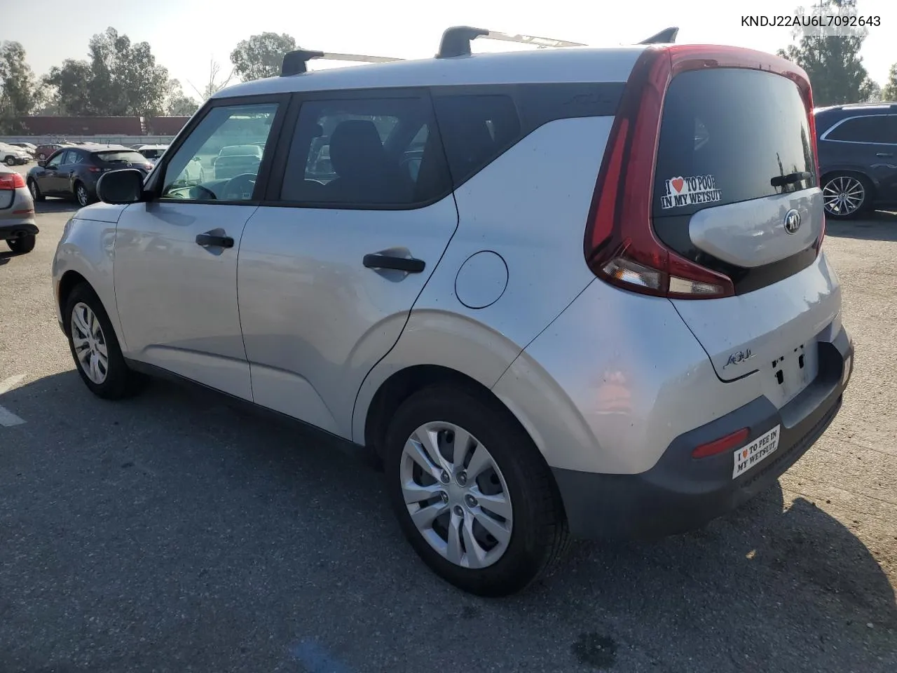 2020 Kia Soul Lx VIN: KNDJ22AU6L7092643 Lot: 73205394