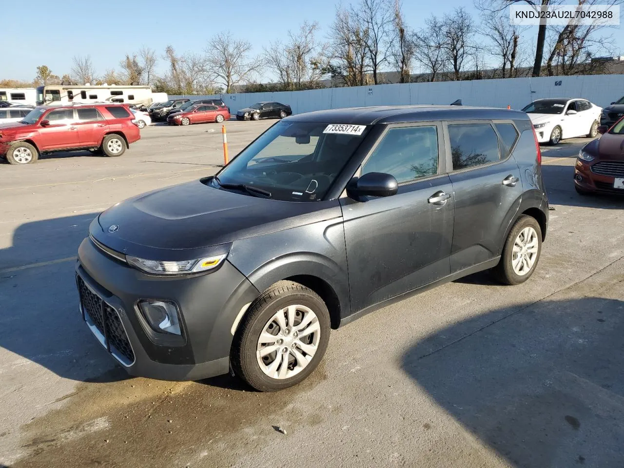 2020 Kia Soul Lx VIN: KNDJ23AU2L7042988 Lot: 73353714