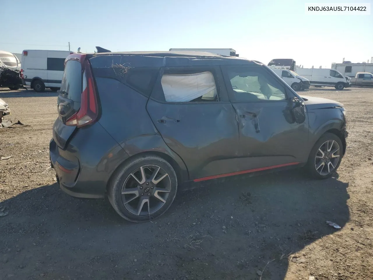 2020 Kia Soul Gt Line VIN: KNDJ63AU5L7104422 Lot: 73354674