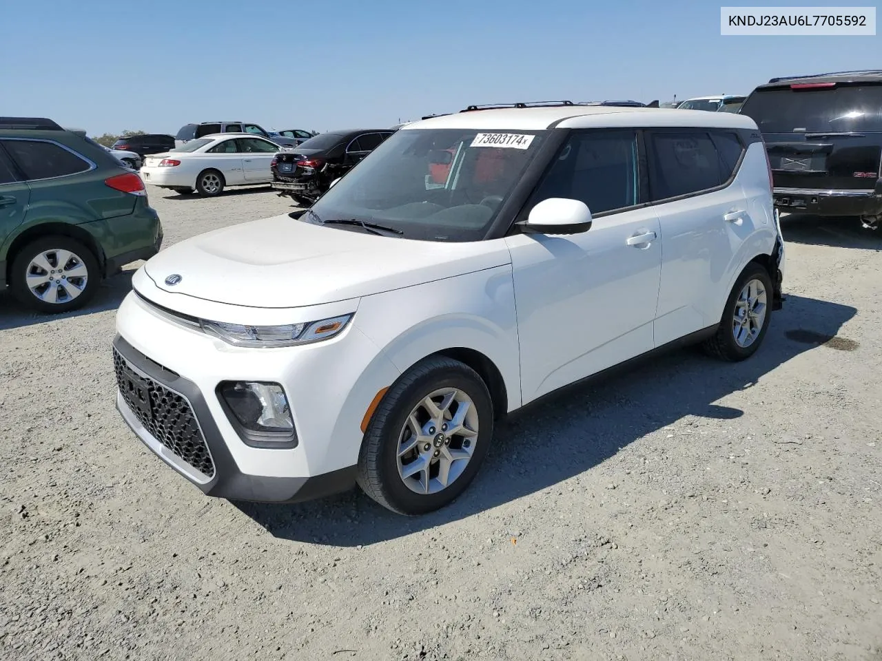 2020 Kia Soul Lx VIN: KNDJ23AU6L7705592 Lot: 73603174