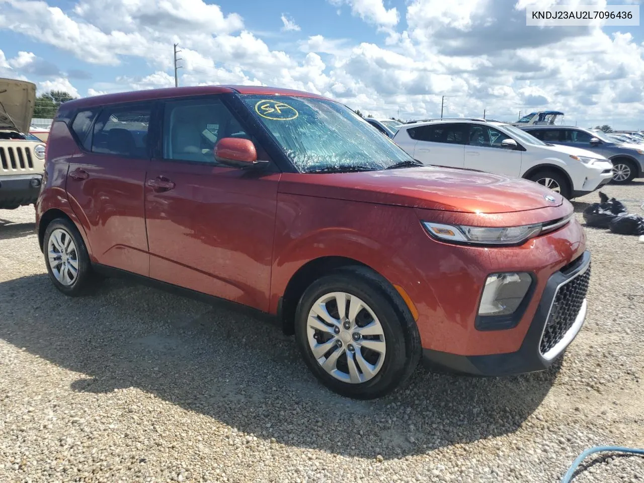 2020 Kia Soul Lx VIN: KNDJ23AU2L7096436 Lot: 73824574