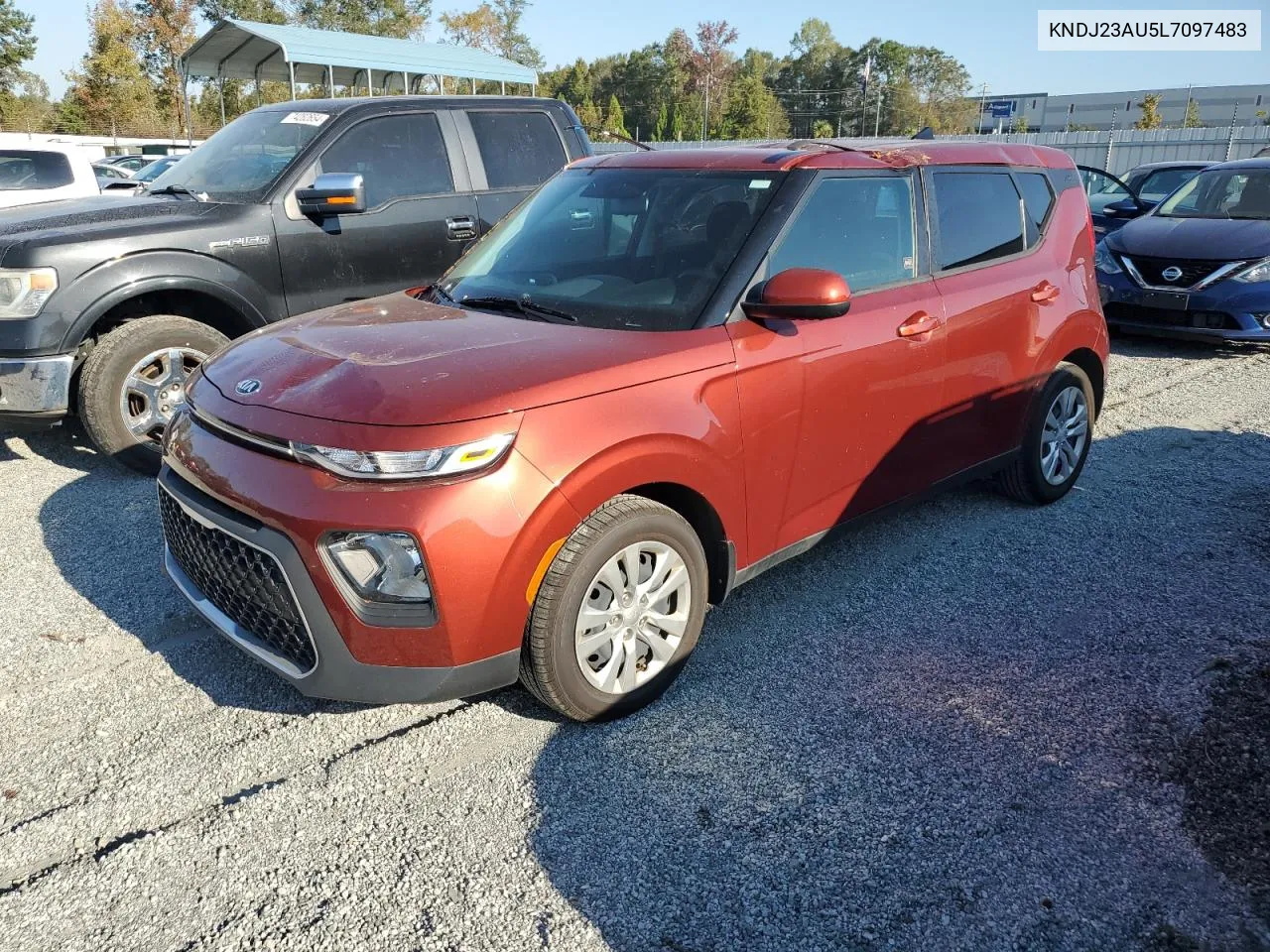 2020 Kia Soul Lx VIN: KNDJ23AU5L7097483 Lot: 74133864