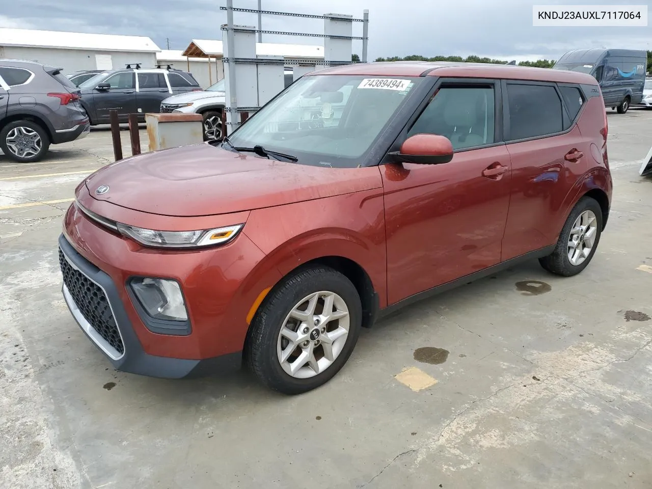 2020 Kia Soul Lx VIN: KNDJ23AUXL7117064 Lot: 74389494