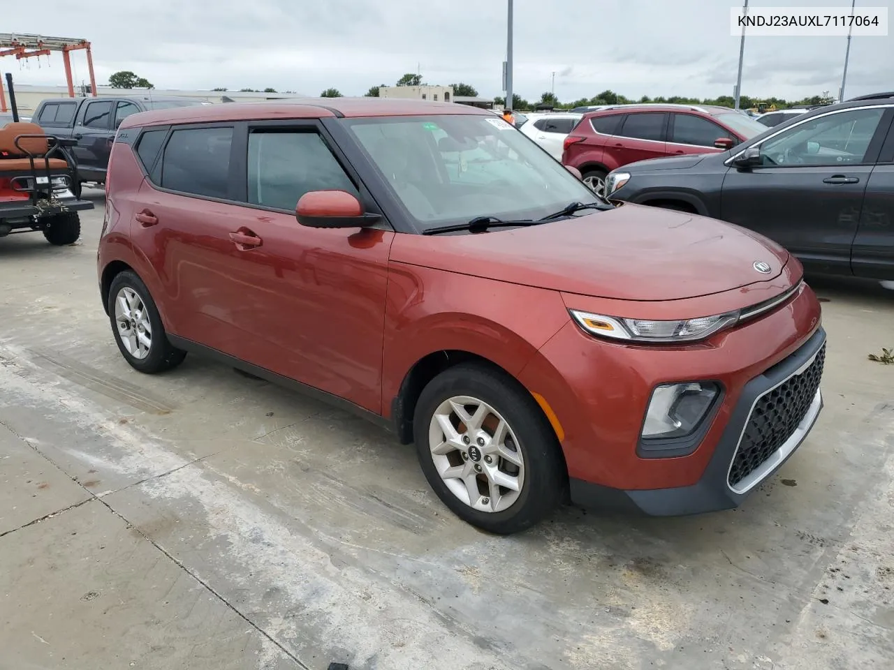 2020 Kia Soul Lx VIN: KNDJ23AUXL7117064 Lot: 74389494