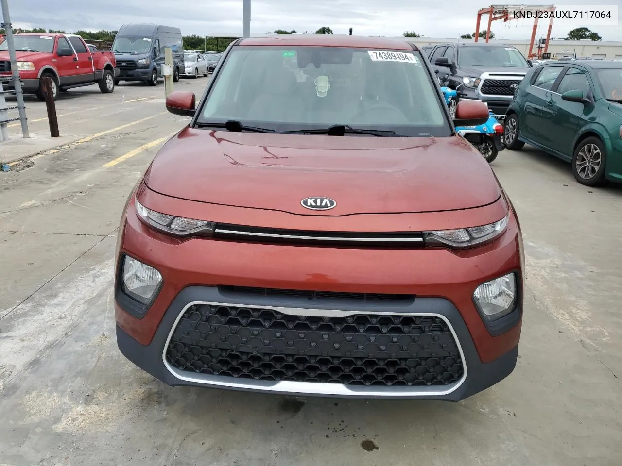 2020 Kia Soul Lx VIN: KNDJ23AUXL7117064 Lot: 74389494