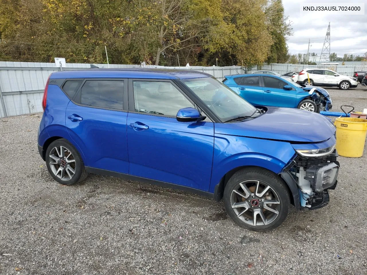 2020 Kia Soul Ex VIN: KNDJ33AU5L7024000 Lot: 75121274