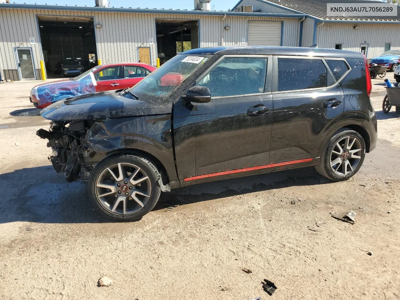 2020 Kia Soul Gt Line VIN: KNDJ63AU7L7056289 Lot: 75204634