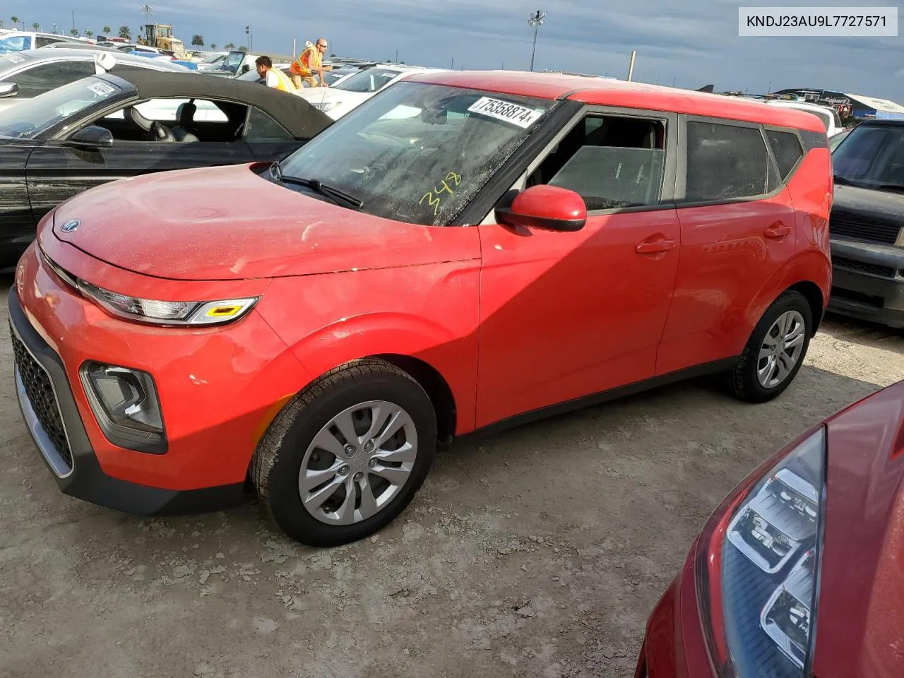 2020 Kia Soul Lx VIN: KNDJ23AU9L7727571 Lot: 75358874