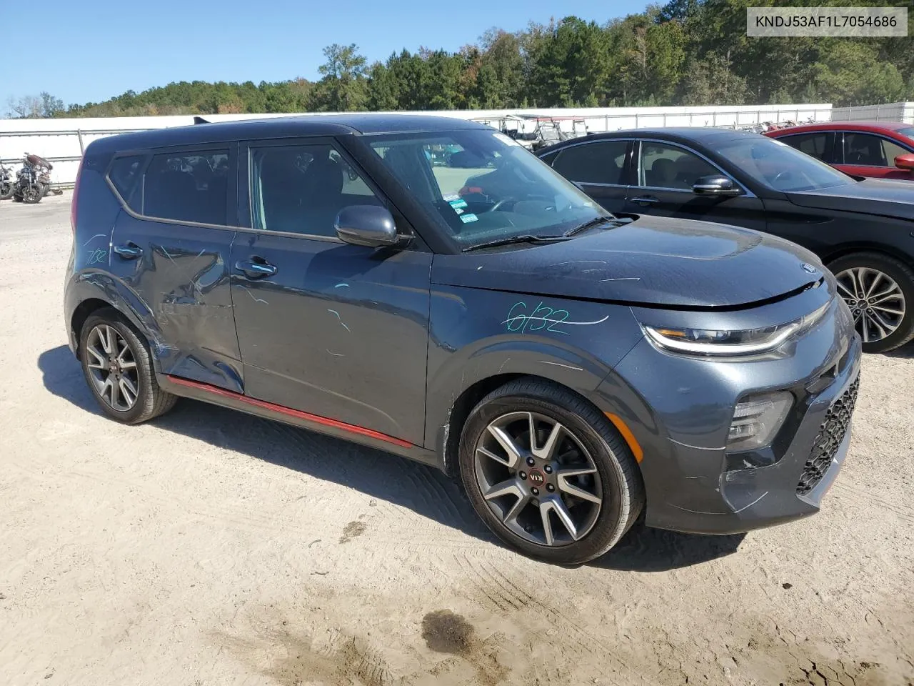 2020 Kia Soul Gt-Line Turbo VIN: KNDJ53AF1L7054686 Lot: 75588564