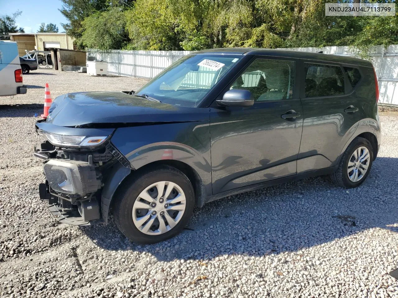 2020 Kia Soul Lx VIN: KNDJ23AU4L7113799 Lot: 75602214