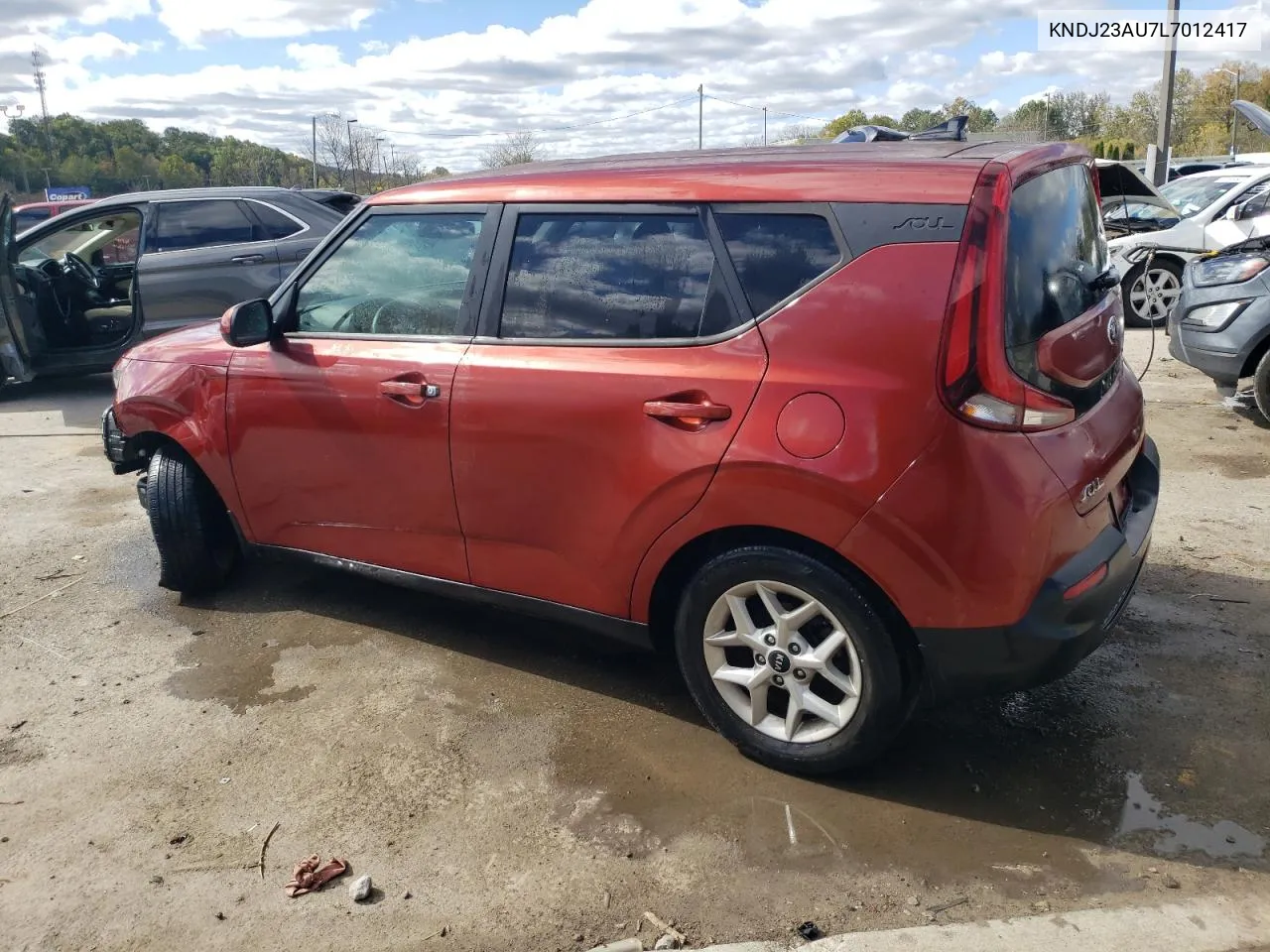 2020 Kia Soul Lx VIN: KNDJ23AU7L7012417 Lot: 75841674