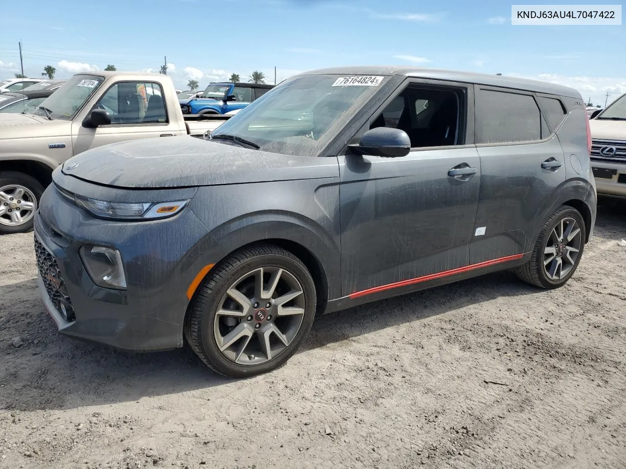 2020 Kia Soul Gt Line VIN: KNDJ63AU4L7047422 Lot: 76164824