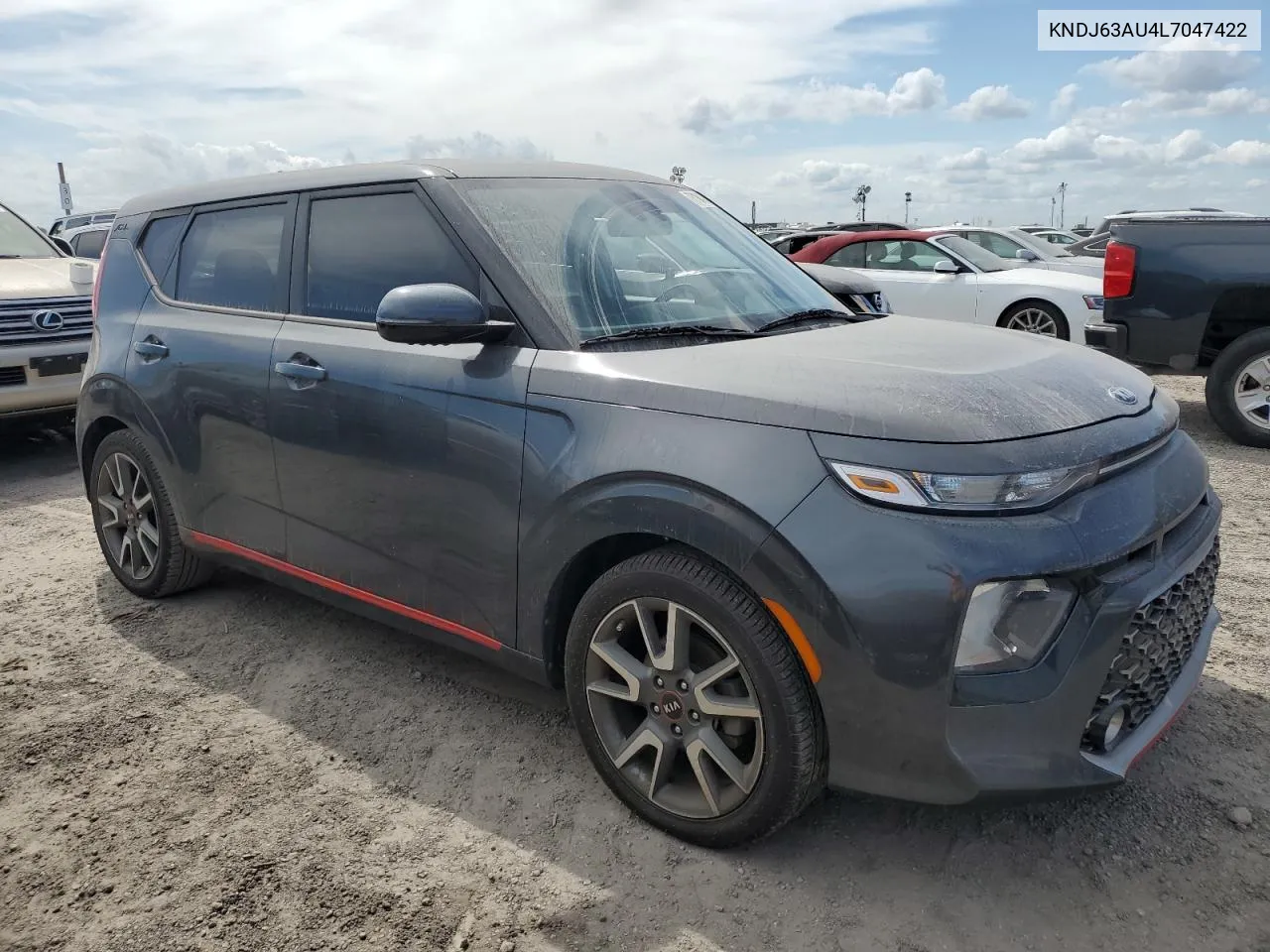 2020 Kia Soul Gt Line VIN: KNDJ63AU4L7047422 Lot: 76164824