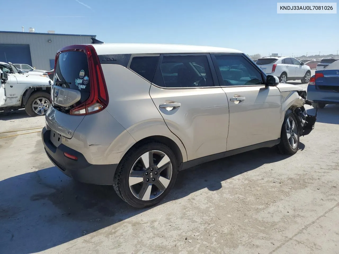 2020 Kia Soul Ex VIN: KNDJ33AU0L7081026 Lot: 76705164