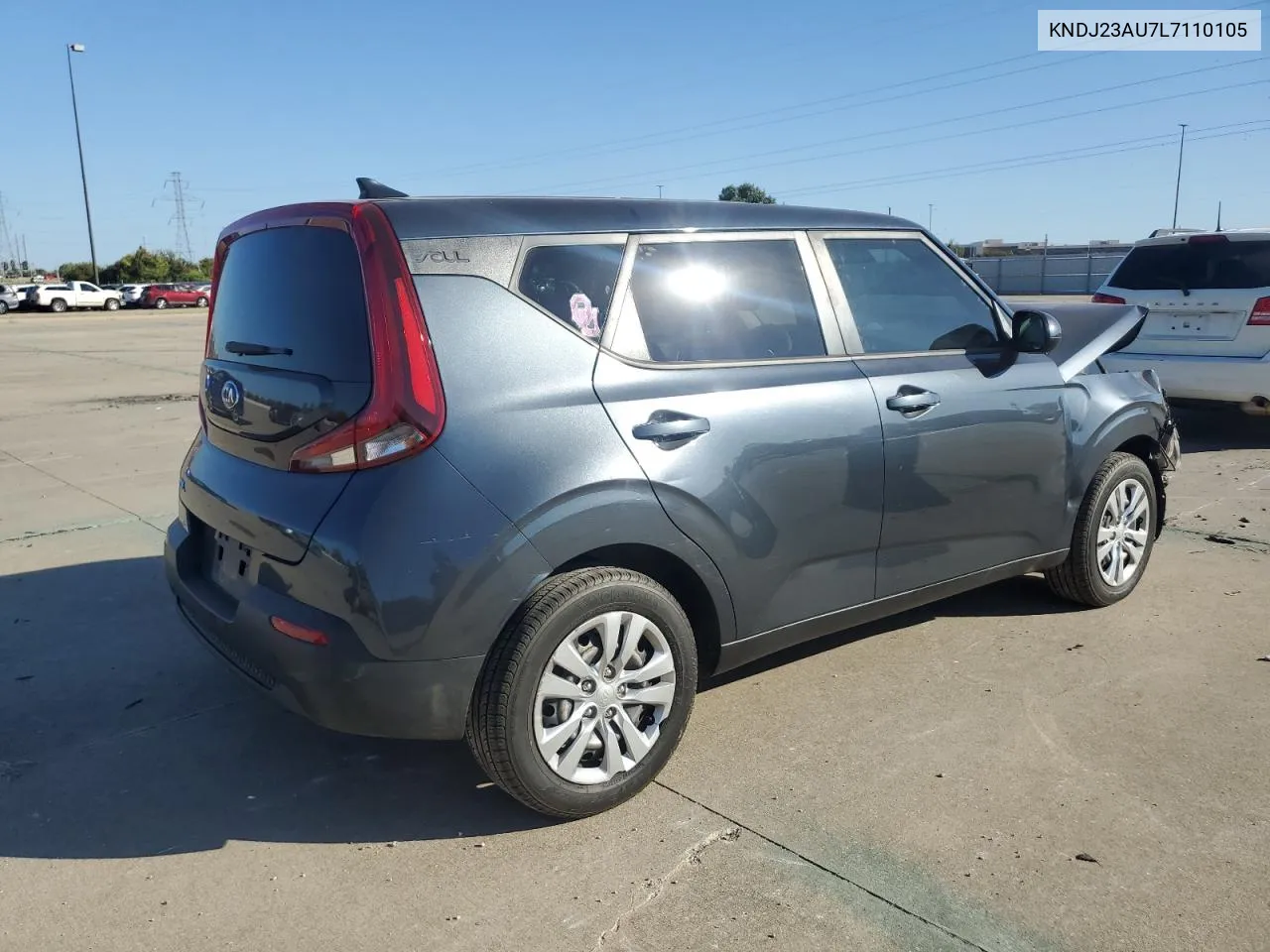 2020 Kia Soul Lx VIN: KNDJ23AU7L7110105 Lot: 76959224